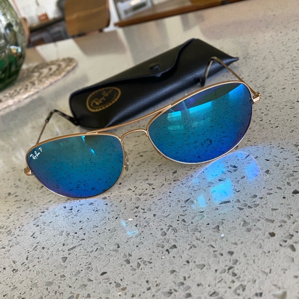 RayBan Aviator Polarized Sunglasses